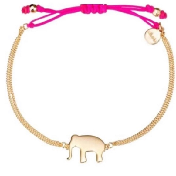 Stella & Dot Gold Wishing Elephant Bracelet - Picture 2 of 4